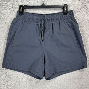 VRST Athletic Shorts Womens Small Gray Nylon Blend Workout Run Hiking Drawstring